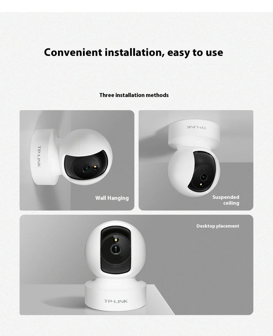 TP-Link 4MP Smart PTZ Camera – Full-Color Night Vision, Intercom & Wireless Control