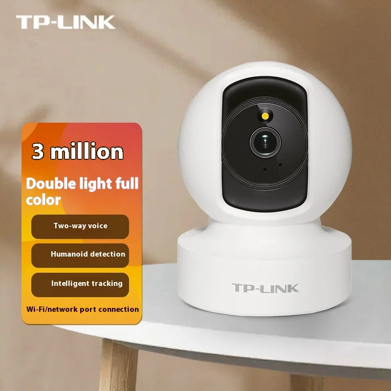 TP-Link 4MP Smart PTZ Camera – Full-Color Night Vision, Intercom & Wireless Control