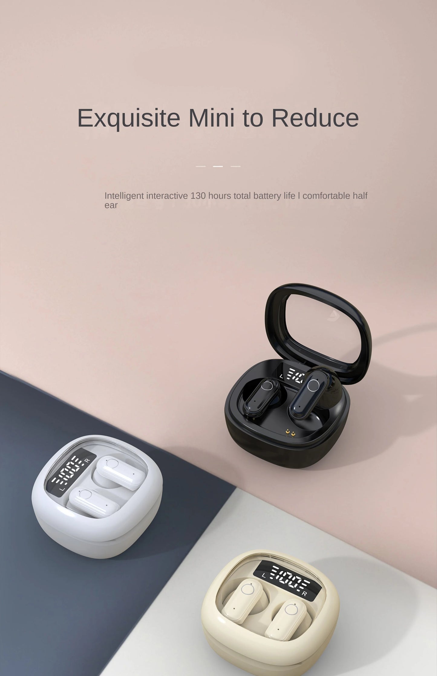 Ultra-Small Mini Bluetooth Headset with Painless Fit with High Quality Sound.