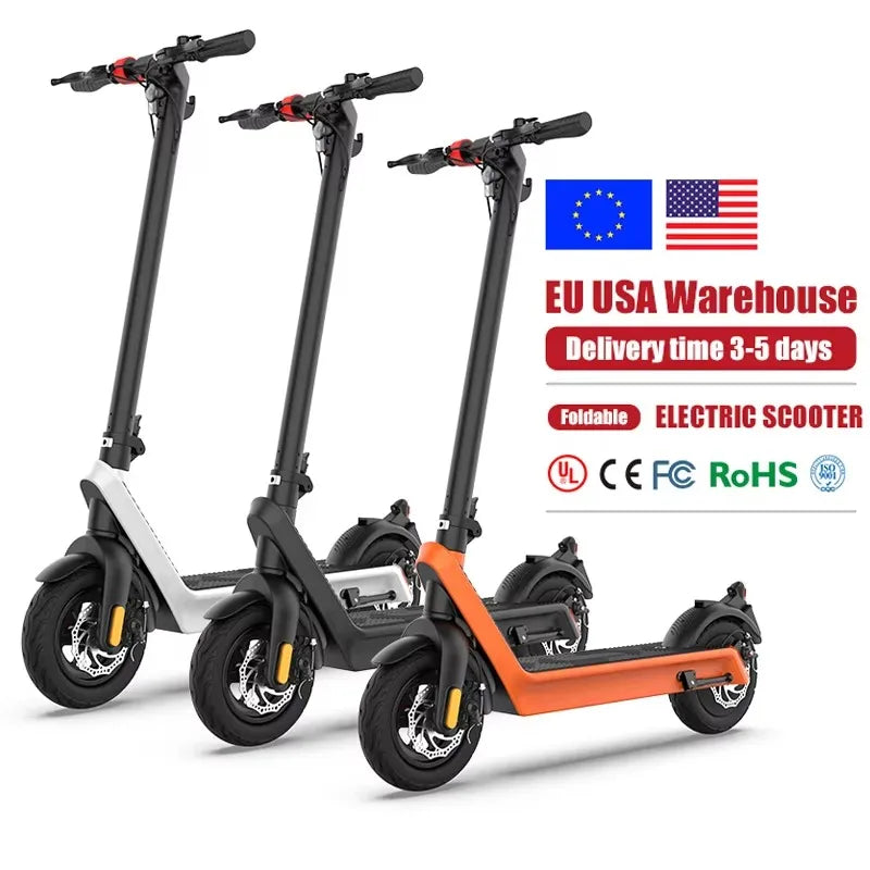 X9 10β³ Foldable Off-Road Electric Scooter β Big Wheels & Safety Brakes