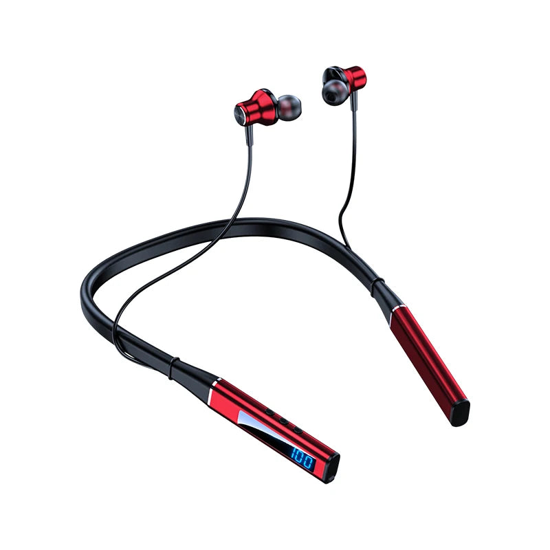 Neckband Earphone With Microphone Auriculate Sport Headset HD Bass Sd Card