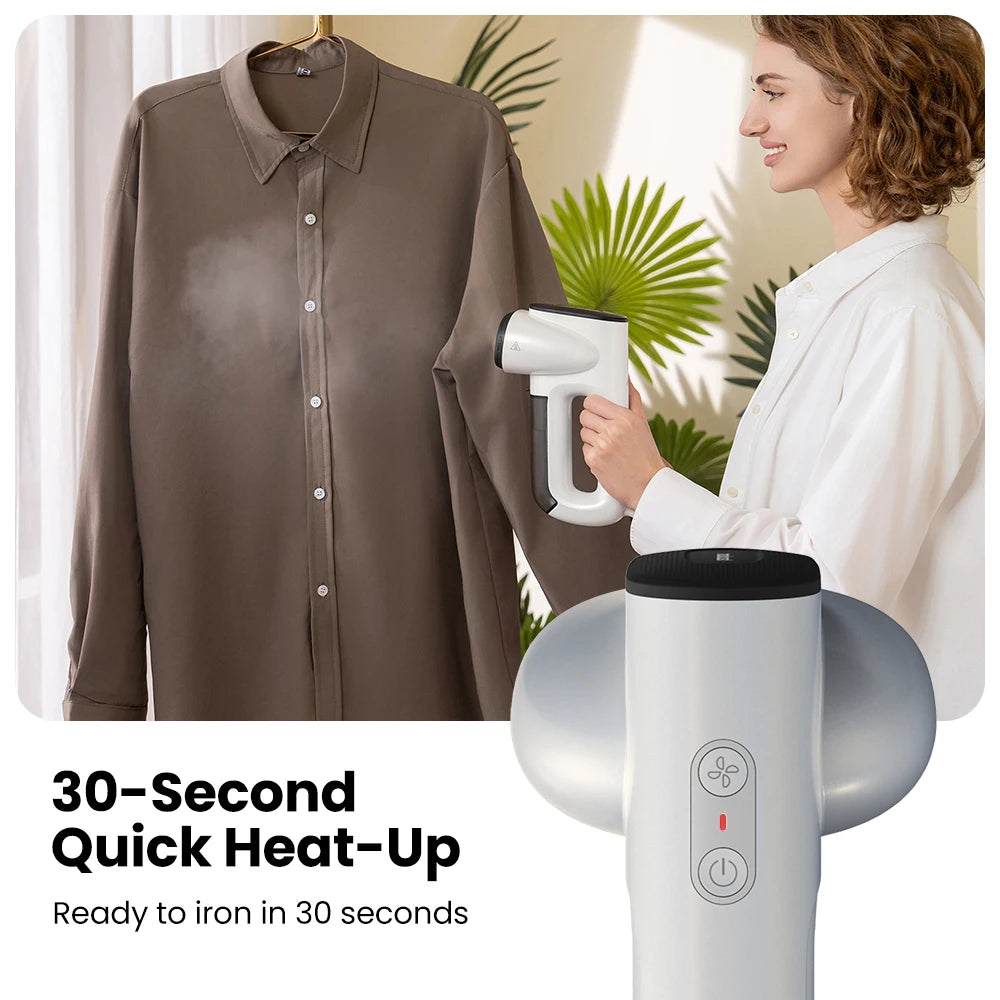Neakasa Portable Electric Clothes Steam Iron with Mite Removal & Self-Suction for Travel & Home