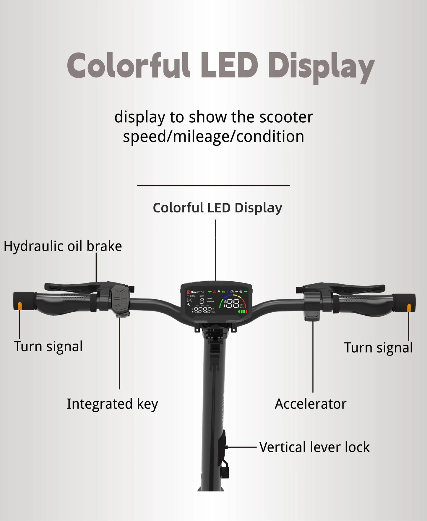 2400W Dual-Motor Electric Scooter – 60V Battery, 50-Mile Range