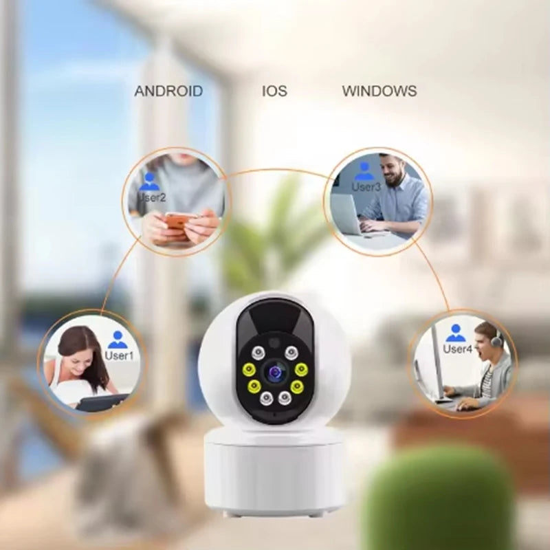 Xiaomi Mijia 4K Smart WiFi Camera – Auto Tracking, Night Vision & 2-Way Audio