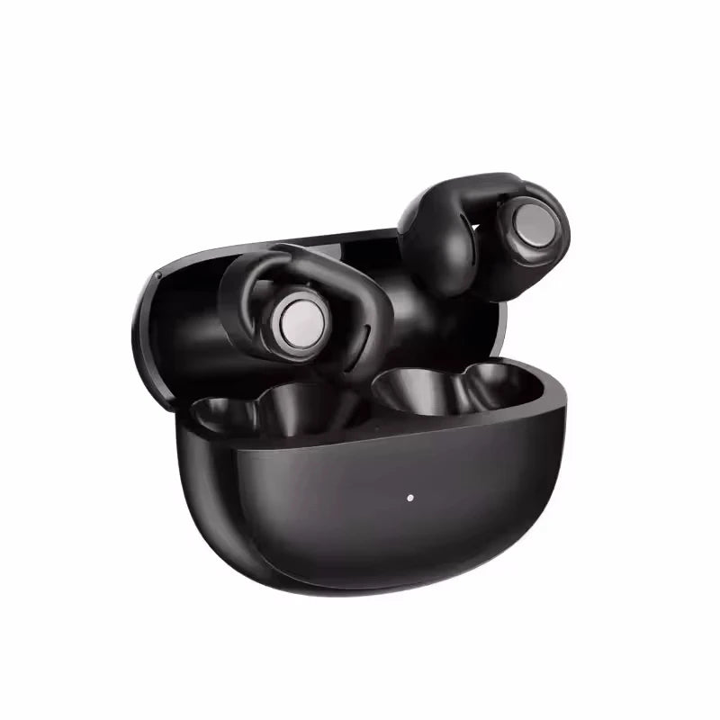 New V12 Earphones Bluetooth 5.3 Open HiFi Stereo Sport HD Mic Call Ear Clip BOSE Ultra