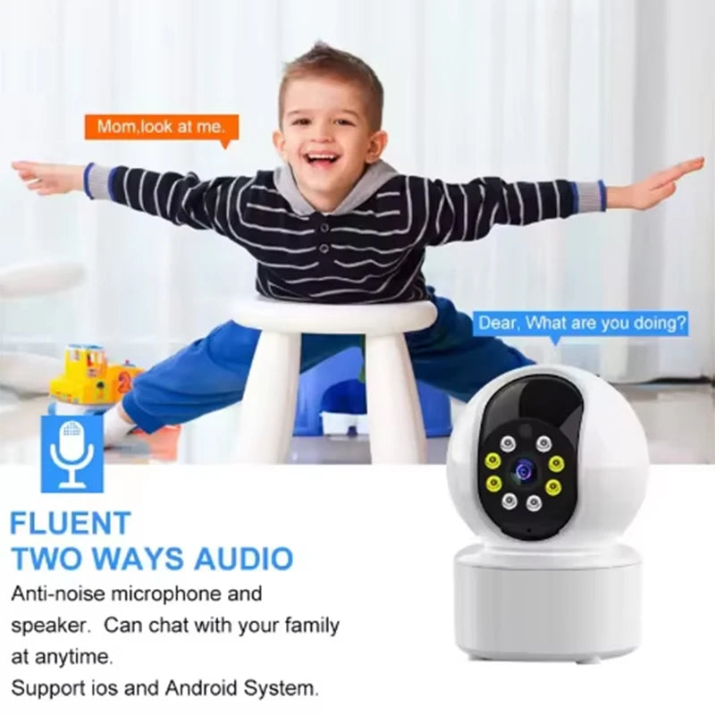 Xiaomi Mijia 4K Smart WiFi Camera – Auto Tracking, Night Vision & 2-Way Audio