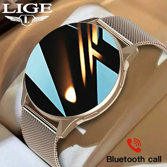 LIGE 2025 Smartwatch – Wireless Charging, Bluetooth Calling, Sport